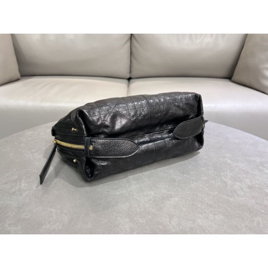 Dior Small/Medium D-Journey Flat Macrocannage Bag Crinkled Black Dior Small/Medium D-Journey Flat Macrocannage Bag Crinkled Black
