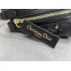 Dior Small/Medium D-Journey Flat Macrocannage Bag Crinkled Black Dior Small/Medium D-Journey Flat Macrocannage Bag Crinkled Black