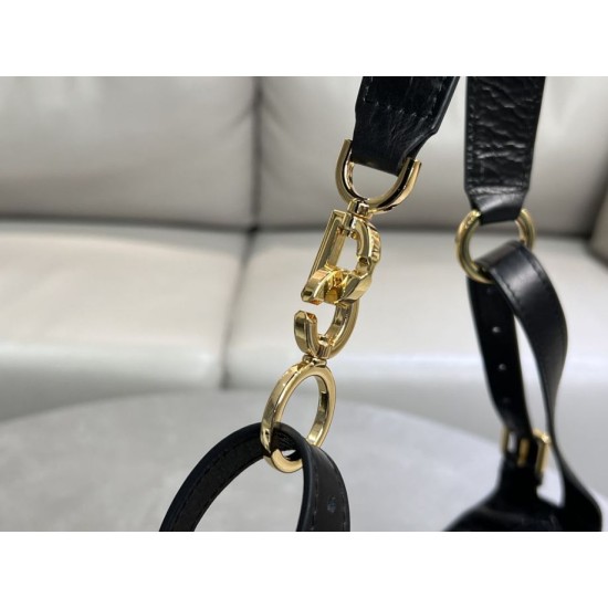 Dior Small/Medium D-Journey Flat Macrocannage Bag Crinkled Black Dior Small/Medium D-Journey Flat Macrocannage Bag Crinkled Black