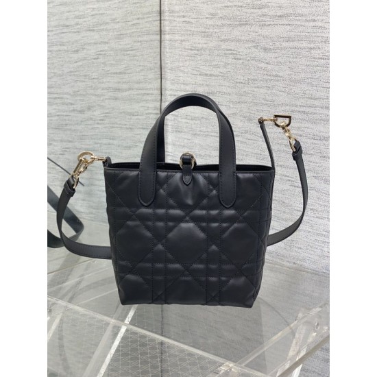 Replica Dior Small/Medium Dior Toujours Vertical Tote Bag Black Replica Dior Small/Medium Dior Toujours Vertical Tote Bag Black