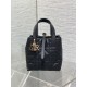 Replica Dior Small/Medium Dior Toujours Vertical Tote Bag Black Replica Dior Small/Medium Dior Toujours Vertical Tote Bag Black