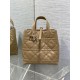 Replica Dior Small/Medium Dior Toujours Vertical Tote Bag Brown Replica Dior Small/Medium Dior Toujours Vertical Tote Bag Brown
