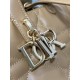 Replica Dior Small/Medium Dior Toujours Vertical Tote Bag Brown Replica Dior Small/Medium Dior Toujours Vertical Tote Bag Brown