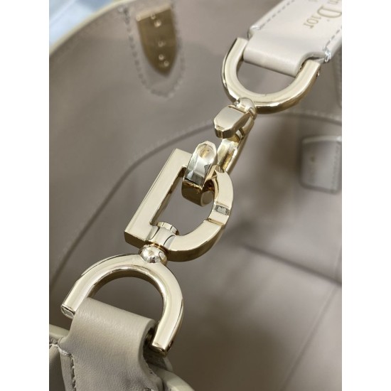 Replica Dior Small/Medium Dior Toujours Vertical Tote Bag Apricot Replica Dior Small/Medium Dior Toujours Vertical Tote Bag Apricot