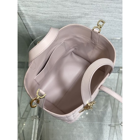 Replica Dior Small/Medium Dior Toujours Vertical Tote Bag Pink Replica Dior Small/Medium Dior Toujours Vertical Tote Bag Pink