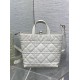 Replica Dior Small/Medium Dior Toujours Vertical Tote Bag White Replica Dior Small/Medium Dior Toujours Vertical Tote Bag White