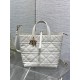 Replica Dior Small/Medium Dior Toujours Vertical Tote Bag White Replica Dior Small/Medium Dior Toujours Vertical Tote Bag White