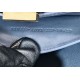 Replica Fendi Peekaboo ISeeU Small Selleria bag with 556 hand-sewn topstitches Blue Replica Fendi Peekaboo ISeeU Small Selleria bag with 556 hand-sewn topstitches Blue