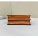 Replica Fendi Peekaboo ISeeU Small Selleria bag with 556 hand-sewn topstitches Brown Replica Fendi Peekaboo ISeeU Small Selleria bag with 556 hand-sewn topstitches Brown
