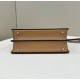 Replica Fendi Peekaboo ISeeU Small Selleria bag with 556 hand-sewn topstitches Brown Replica Fendi Peekaboo ISeeU Small Selleria bag with 556 hand-sewn topstitches Brown