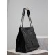 Replica YSL Saint Laurent Niki Large Shopping Crinkled Vintage Bag Black