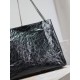 Replica YSL Saint Laurent Niki Large Shopping Crinkled Vintage Bag Black