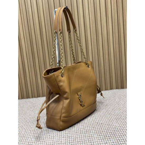 Replica YSL Saint Laurent Jamie 4.3 Large Pochon Shopping Bag Brown Replica YSL Saint Laurent Jamie 4.3 Large Pochon Shopping Bag Brown