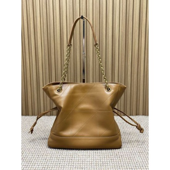 Replica YSL Saint Laurent Jamie 4.3 Large Pochon Shopping Bag Brown Replica YSL Saint Laurent Jamie 4.3 Large Pochon Shopping Bag Brown