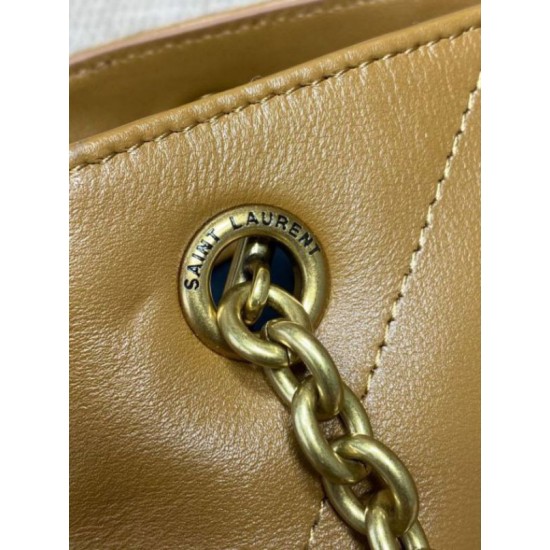 Replica YSL Saint Laurent Jamie 4.3 Large Pochon Shopping Bag Brown Replica YSL Saint Laurent Jamie 4.3 Large Pochon Shopping Bag Brown