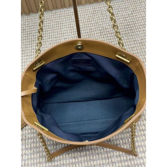 Replica YSL Saint Laurent Jamie 4.3 Large Pochon Shopping Bag Brown Replica YSL Saint Laurent Jamie 4.3 Large Pochon Shopping Bag Brown