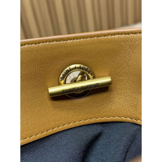 Replica YSL Saint Laurent Jamie 4.3 Large Pochon Shopping Bag Brown Replica YSL Saint Laurent Jamie 4.3 Large Pochon Shopping Bag Brown