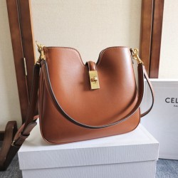 Replica Celine Small/Medium Camille 16 Soft Bag Brown