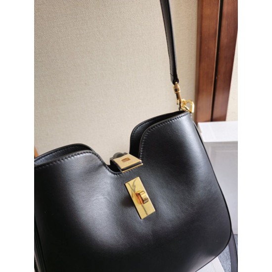 Replica Celine Small/Medium Camille 16 Soft Bag Black Replica Celine Small/Medium Camille 16 Soft Bag Black