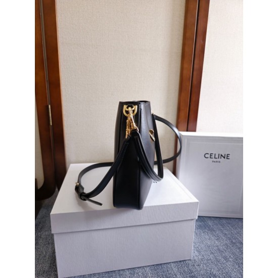 Replica Celine Small/Medium Camille 16 Soft Bag Black Replica Celine Small/Medium Camille 16 Soft Bag Black