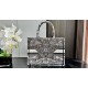 Replica Dior Medium Dior Book Tote Bag Embroidery with Multicolor Dior Around the World Motif Replica Dior Medium Dior Book Tote Bag Embroidery with Multicolor Dior Around the World Motif