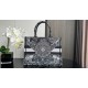 Replica Dior Medium Dior Book Tote Bag Embroidery with Multicolor Dior Around the World Motif Blue Replica Dior Medium Dior Book Tote Bag Embroidery with Multicolor Dior Around the World Motif Blue