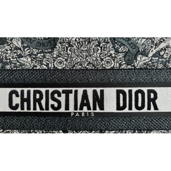Replica Dior Medium Dior Book Tote Bag Embroidery with Multicolor Dior Around the World Motif Blue Replica Dior Medium Dior Book Tote Bag Embroidery with Multicolor Dior Around the World Motif Blue