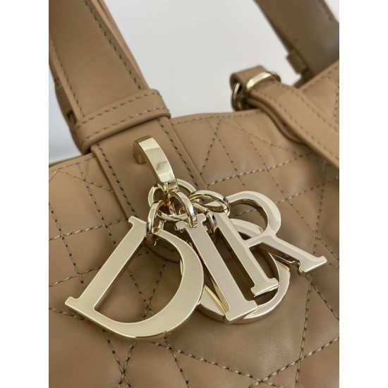Replica Dior Small/Medium Dior Toujours Bag Macrocannage Tan Replica Dior Small/Medium Dior Toujours Bag Macrocannage Tan