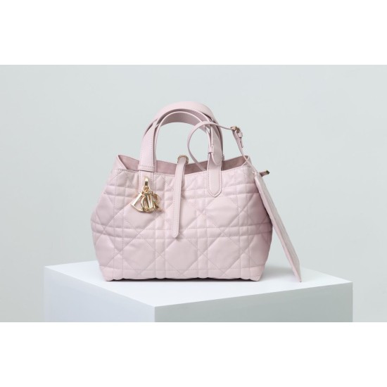 Replica Dior Small/Medium Dior Toujours Bag Macrocannage Pink Replica Dior Small/Medium Dior Toujours Bag Macrocannage Pink