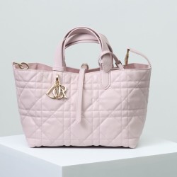 Replica Dior Small/Medium Dior Toujours Bag Macrocannage Pink