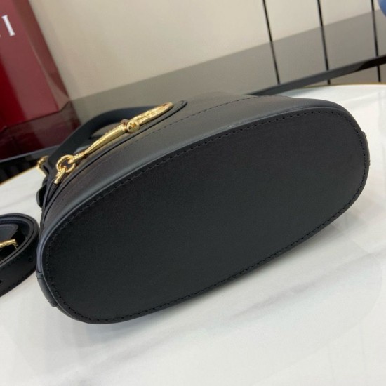 Replica Gucci 73 mini bucket bag 833665 Black
