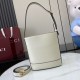 Replica Gucci 73 mini bucket bag 833665 White