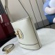 Replica Gucci 73 mini bucket bag 833665 White
