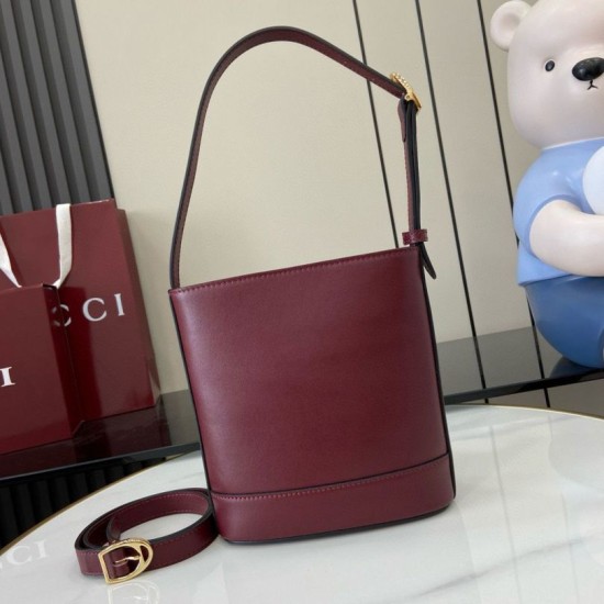 Replica Gucci 73 mini bucket bag 833665 Red
