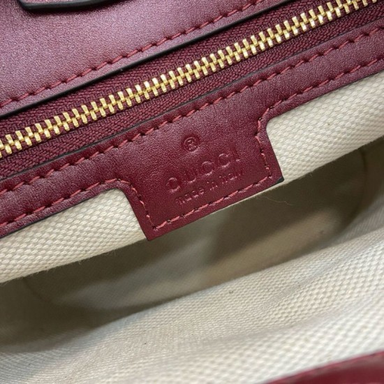 Replica Gucci 73 mini bucket bag 833665 Red