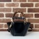 Replica Gucci Mini bamboo top handle tote bag 805832 Black