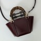 Replica Gucci Mini bamboo top handle tote bag 805832 Red