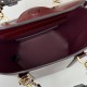 Replica Gucci Mini bamboo top handle tote bag 805832 Red
