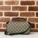 Replica Gucci 815206 Horsebit 1955 Soft small top handle bag Black