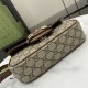 Replica Gucci 815206 Horsebit 1955 Soft small top handle bag Brown