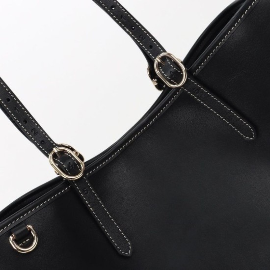 Replica Gucci GG Emblem Medium Tote Bag 815213 Black