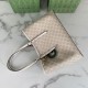 Replica Gucci GG Emblem Medium Tote Bag 815213 Beige