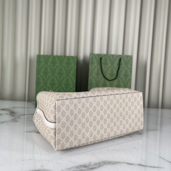 Replica Gucci GG Emblem Medium Tote Bag 815213 Beige