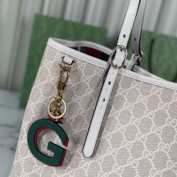 Replica Gucci GG Emblem Medium Tote Bag 815213 Beige