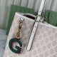 Replica Gucci GG Emblem Medium Tote Bag 815213 Beige