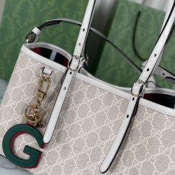 Replica Gucci GG Emblem small tote bag 815214 Beige