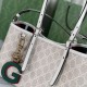 Replica Gucci GG Emblem small tote bag 815214 Beige