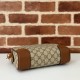 Replica Gucci 821155 GG Emblem small crossbody bag Brown