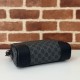 Replica Gucci 821155 GG Emblem small crossbody bag Black
