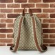 Replica Gucci 821159 GG Emblem medium backpack Brown